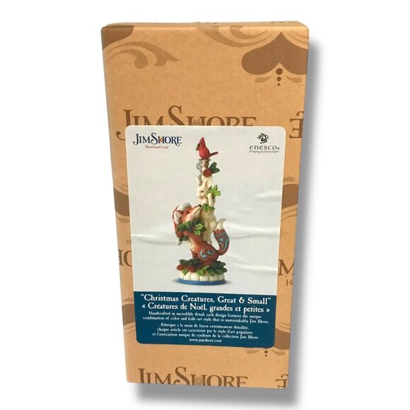 Jim Shore Enesco #6006607 Heartwood Creek "Christmas Creatures Great & Small" - Picture 3 of 12